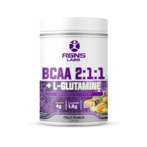 RGNS BCAA 2:1:1 L-GLUTAMINE FRUIT PUNCH